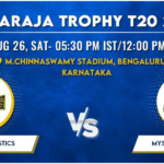 Gulbarga Mystics vs Mysore Warriors Today Match Prediction & Live Odds - Maharaja Trophy 2023