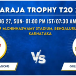 Mangalore Dragons vs Gulbarga Mystics Today Match Prediction & Live Odds - Maharaja Trophy 2023