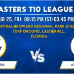 Texas Chargers vs Atlanta Riders Today Match Prediction & Live Odds - US Masters T10 League 2023