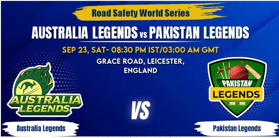 Australia vs Pakistan Legends Today Match Prediction & Live Odds - Road Safety T20 World Series 2023