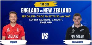 England vs New Zealand 1st ODI Match Prediction & Betting Tips