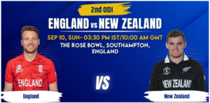 England vs New Zealand 2nd ODI Match Prediction & Betting Tips