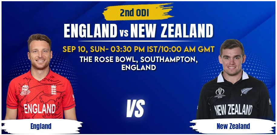 England vs New Zealand 2nd ODI Match Prediction & Betting Tips