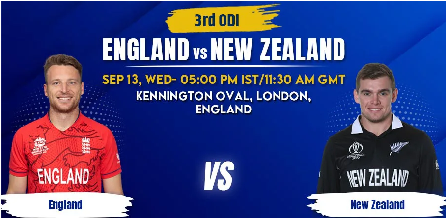 England vs New Zealand 3rd ODI Match Prediction & Betting Tips