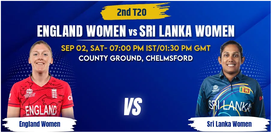 England vs Sri Lanka Women 2nd T20 Match Prediction