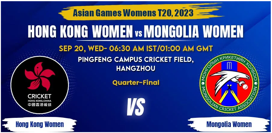 Hong Kong vs Mongolia Women Today Match Prediction & Live Odds - Asian Games 2023