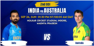 IND vs AUS 2nd ODI Today Match Prediction & Betting Tips