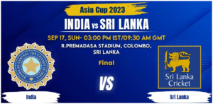 IND vs SL Match Prediction & Betting Tips - Final Asia Cup 2023