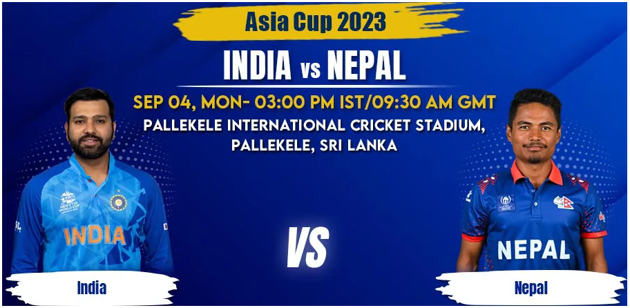 India vs Nepal Match Prediction & Betting Tips - Asia Cup 2023