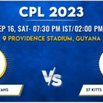 Jamaica Tallawahs vs St Kitts and Nevis Patriots Today Match Prediction & Live Odds - CPL 2023