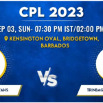 Jamaica Tallawahs vs Trinbago Knight Riders Today Match Prediction & Live Odds - CPL 2023