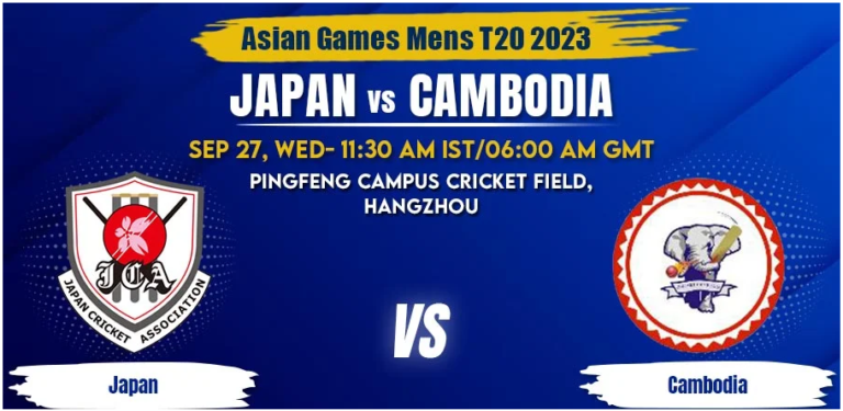 Japan vs Cambodia Today Match Prediction & Live Odds - Asian Games 2023