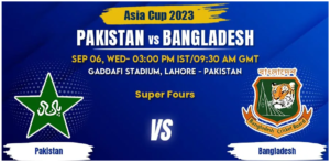 Pakistan vs Bangladesh Match Prediction & Betting Tips - Asia Cup 2023