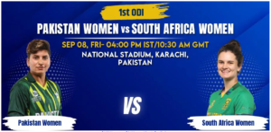 Pakistan vs South Africa Women 1st ODI Match Prediction