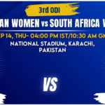 Pakistan vs South Africa Women 3rd ODI Match Prediction