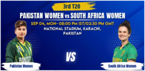 Pakistan vs South Africa Women 3rd T20 Match Prediction