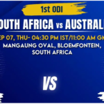 South Africa vs Australia 1st ODI Match Prediction & Betting Tips