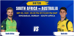 South Africa vs Australia 3rd T20 Match Prediction & Betting Tips