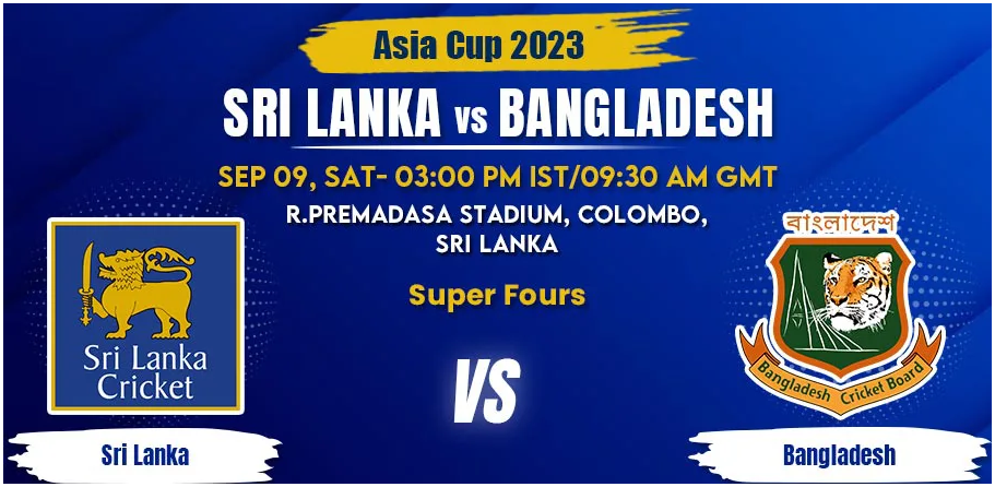 Sri Lanka vs Bangladesh Match Prediction & Betting Tips - Asia Cup 2023