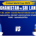 Afghanistan vs Sri Lanka Match Prediction, Betting Tips & Odds - Cricket World Cup 2023