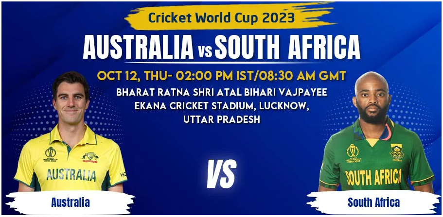 Australia vs South Africa Match Prediction, Betting Tips & Odds - Cricket World Cup 2023