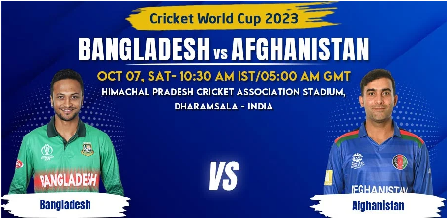 BAN vs AFG Match Prediction, Betting Tips & Odds - Cricket World Cup 2023