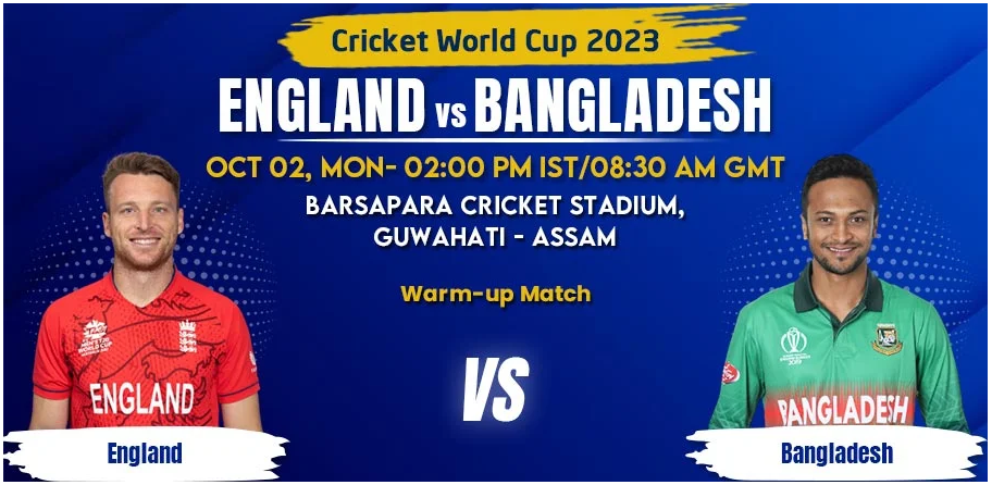 ENG vs BAN Today Match Prediction & Betting Tips - Cricket World Cup 2023