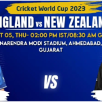 ENG vs NZ Match Prediction, Betting Tips & Odds - Cricket World Cup 2023