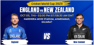 ENG vs NZ Match Prediction, Betting Tips & Odds - Cricket World Cup 2023