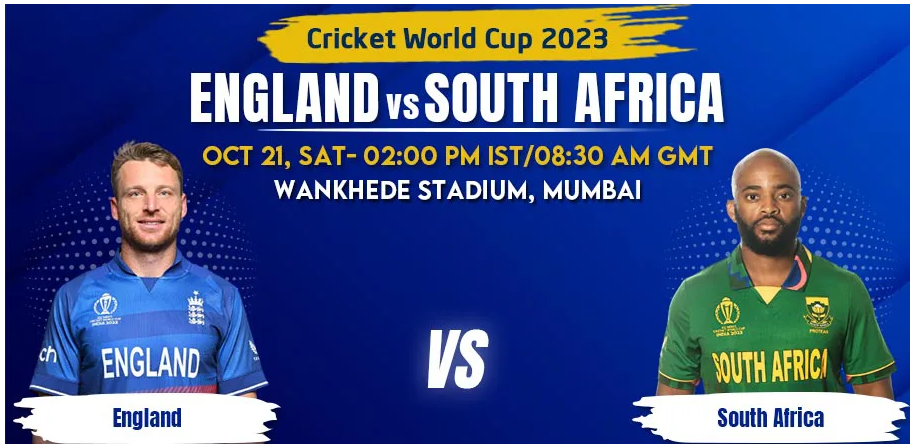 England vs South Africa Match Prediction, Betting Tips & Odds - Cricket World Cup 2023