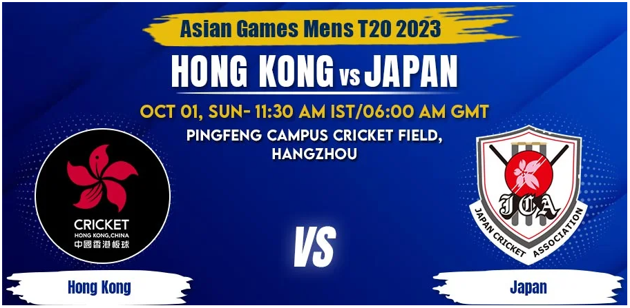 Hong Kong vs Japan Today Match Prediction & Live Odds - Asian Games 2023