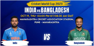 India vs Bangladesh Match Prediction, Betting Tips & Odds - Cricket World Cup 2023