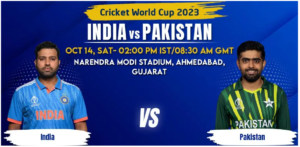 India vs Pakistan Match Prediction, Betting Tips & Odds - Cricket World Cup 2023