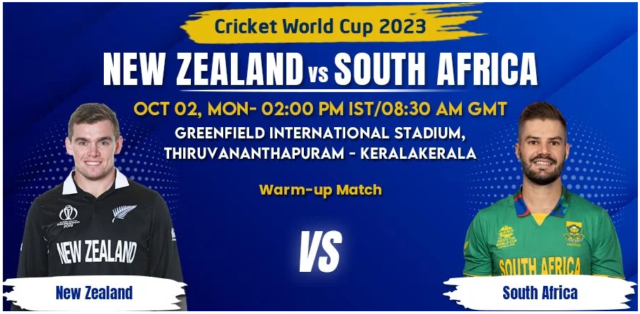 NZ vs SA Today Match Prediction & Betting Tips - Cricket World Cup 2023