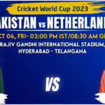 PAK vs NED Match Prediction, Betting Tips & Odds - Cricket World Cup 2023