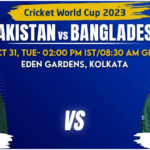 Pakistan vs Bangladesh Match Prediction, Betting Tips & Odds - Cricket World Cup 2023