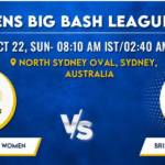 Perth Scorchers vs Brisbane Heat Women T20 Today Match Prediction & Live Odds - WBBL 2023