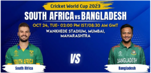 South Africa vs Bangladesh Match Prediction, Betting Tips & Odds - Cricket World Cup 2023