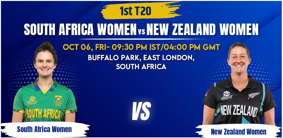 South Africa vs New Zealand Women 1st T20 Today Match Prediction & Live Odds