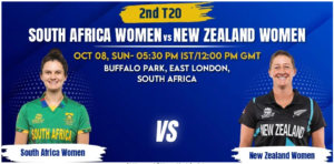 South Africa vs New Zealand Women 2nd T20 Today Match Prediction & Live Odds