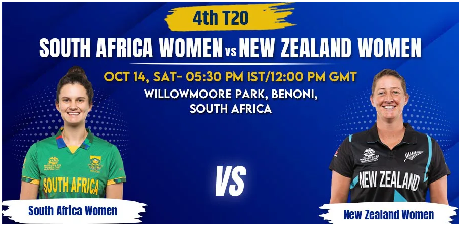 South Africa vs New Zealand Women 4th T20 Today Match Prediction & Live Odds