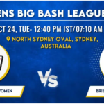 Sydney Sixers vs Brisbane Heat Women T20 Today Match Prediction & Live Odds - WBBL 2023