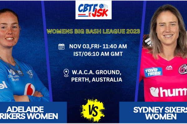 Adelaide Strikers vs Sydney Sixers Women T20 Today Match Prediction & Live Odds – WBBL 2023