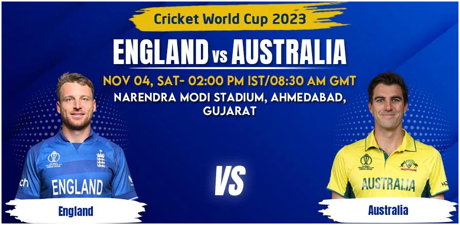 England vs Australia Match Prediction, Betting Tips & Odds - Cricket World Cup 2023