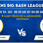 Melbourne Stars vs Sydney Thunder Women T20 Today Match Prediction & Live Odds - WBBL 2023