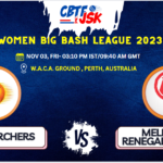 Perth Scorchers vs Melbourne Renegades Women T20 Today Match Prediction & Live Odds - WBBL 2023