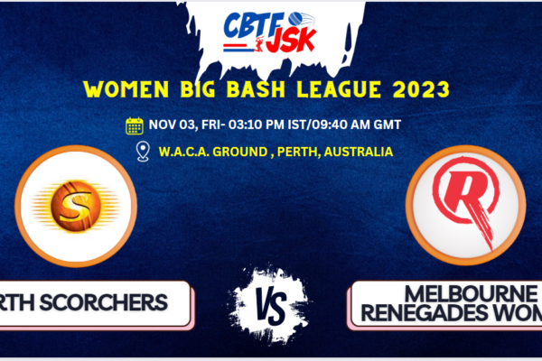 Perth Scorchers vs Melbourne Renegades Women T20 Today Match Prediction & Live Odds - WBBL 2023