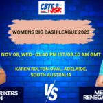 Adelaide Strikers vs Melbourne Renegades Women T20 Today Match Prediction & Live Odds - WBBL 2023