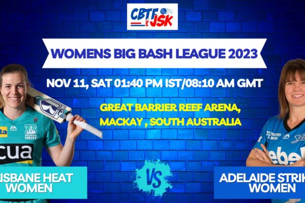 Brisbane Heat vs Adelaide Strikers Women T20 Today Match Prediction & Live Odds - WBBL 2023