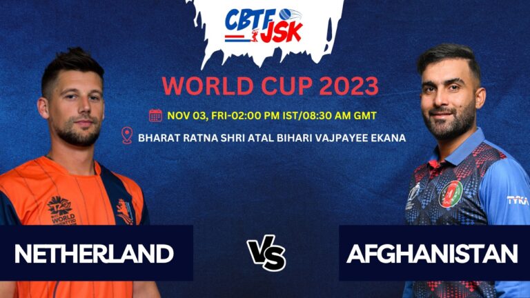 Netherlands vs Afghanistan Match Prediction, Betting Tips & Odds – Cricket World Cup 2023